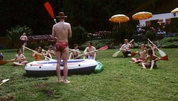 wohin paddle ich, wenn das Bot ausbricht?