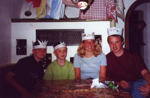 Beim 'Arsch' spielen