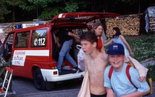 Das restliche Gep&auml;ck wird ausgeladen