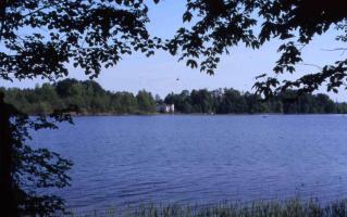 Der Blick zur Insel W&ouml;rth