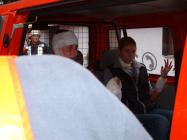 Die Versetzten im 'KTW'.