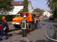 Die Sch&auml;uche sind bereits von der Pumpe abgekuppelt.