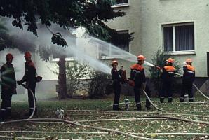 soviel Schlauch liegt rum, wenn drei Rohre im Einsatz sind
